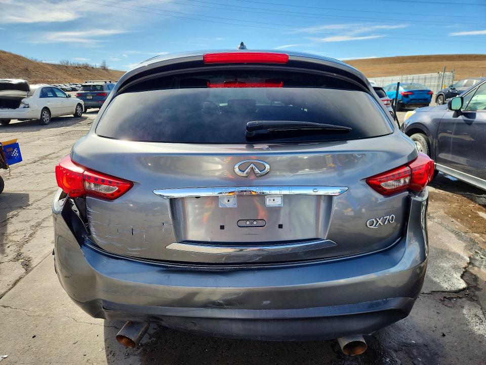 2017 Infiniti Qx70 მანქანა იყიდება აუქციონზე, vin: JN8CS1MW5HM414122, აუქციონის ნომერი: 76793695