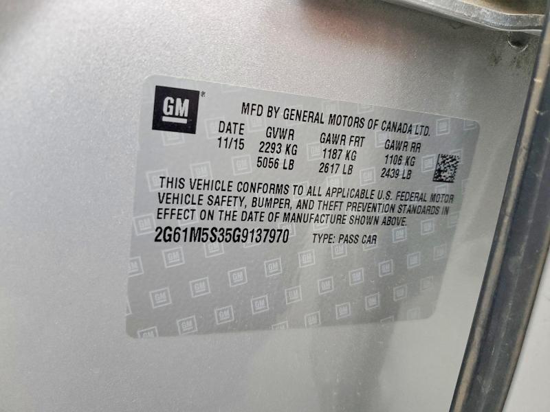 Aukcja sprzedaży 2016 Cadillac Xts, vin: 2G61M5S35G9137970, numer aukcji: 76981465