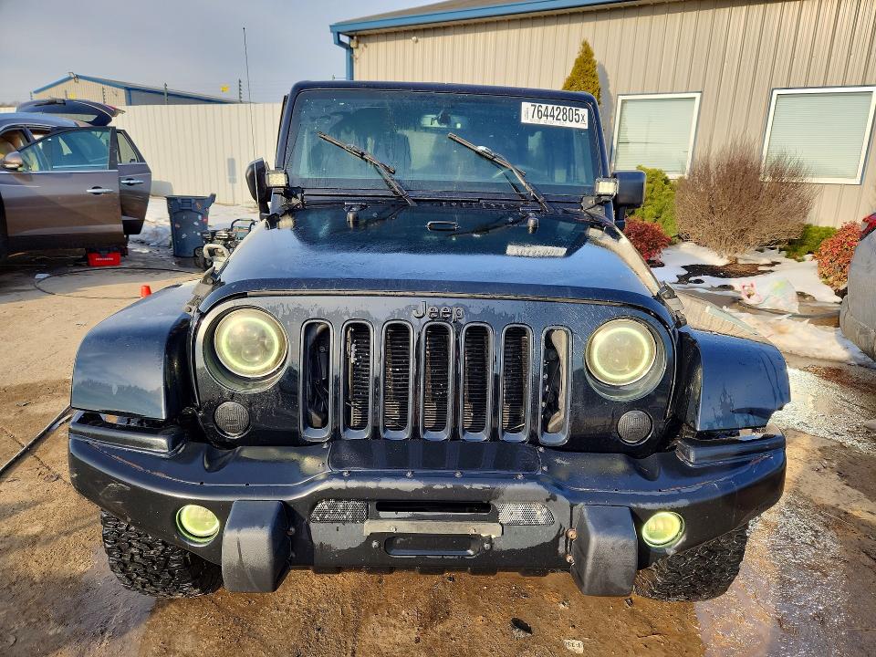 76442805 :رقم المزاد ، 1C4BJWEG5GL193320 vin ، 2016 Jeep Wrangler Unlimited مزاد بيع