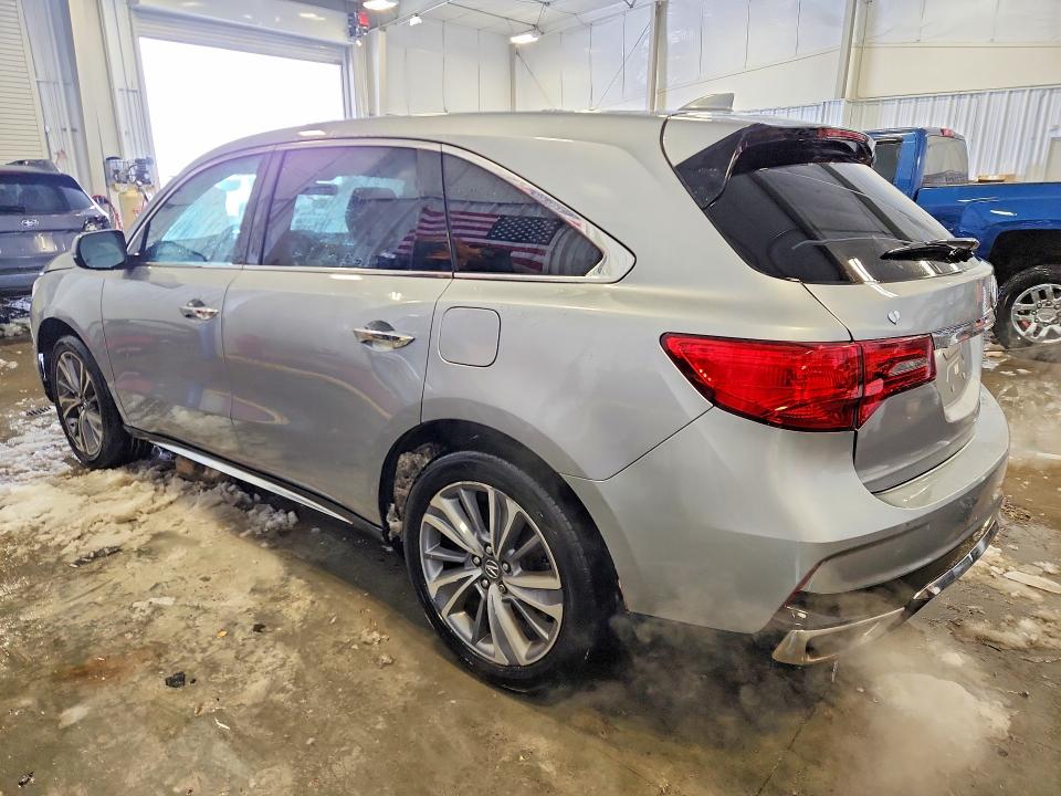 2017 Acura Mdx მანქანა იყიდება აუქციონზე, vin: 5FRYD4H59HB029202, აუქციონის ნომერი: 75342615