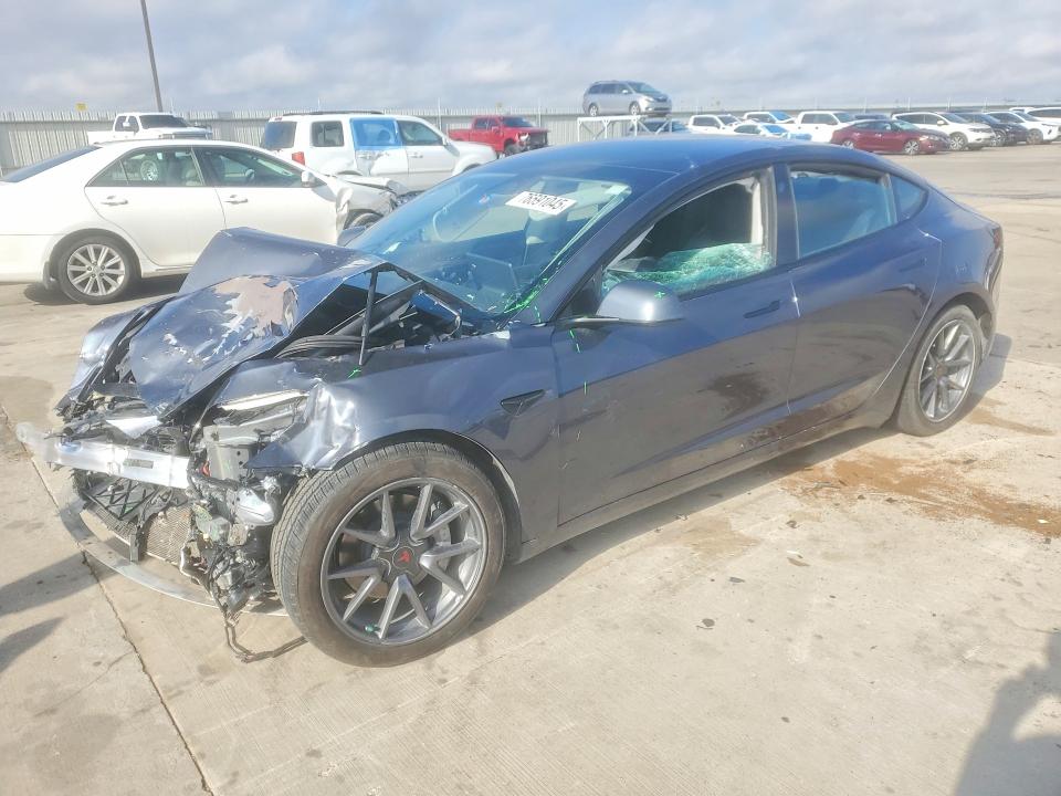 Продаж на аукціоні авто 2022 Tesla Model 3, vin: 5YJ3E1EB1NF156037, номер лоту: 76591045