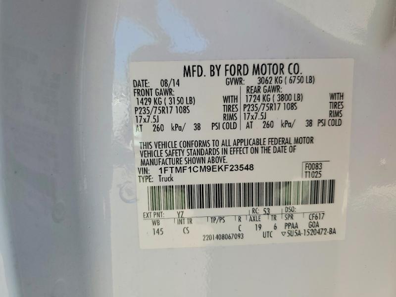Aukcja sprzedaży 2014 Ford F150, vin: 1FTMF1CM9EKF23548, numer aukcji: 79084945