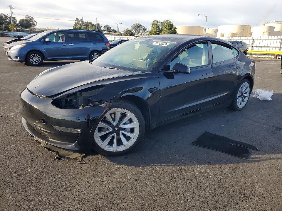 Aukcja sprzedaży 2022 Tesla Model 3, vin: 5YJ3E1EB6NF340406, numer aukcji: 78312805