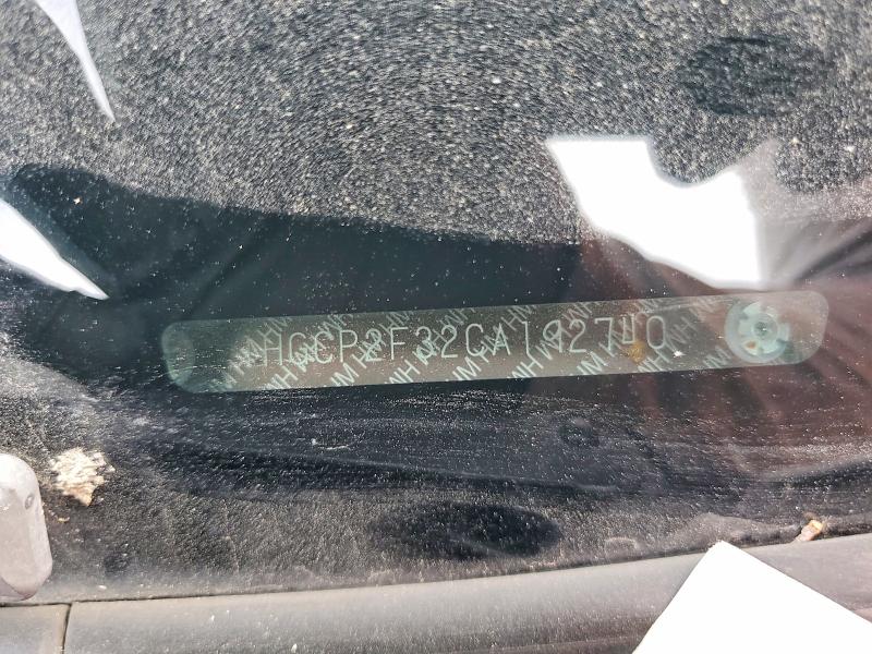 Aukcja sprzedaży 2012 Honda Accord, vin: 1HGCP2F32CA192740, numer aukcji: 78532595