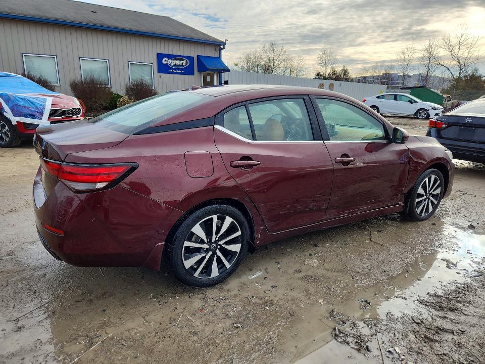 2025 Nissan Sentra მანქანა იყიდება აუქციონზე, vin: 3N1AB8CV0SY212073, აუქციონის ნომერი: 76850065