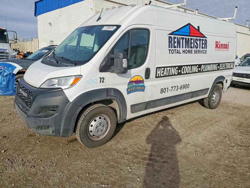 Auction sale of the 2023 Ram Promaster 2500, vin: 3C6LRVDG6PE604779, lot number: 77705975