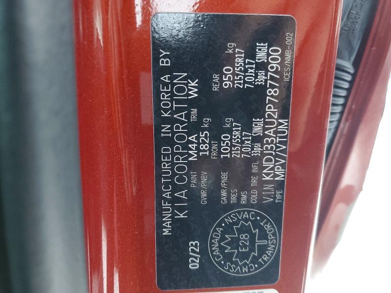 Aukcja sprzedaży 2023 Kia Soul, vin: KNDJ33AU2P7877900, numer aukcji: 77172935