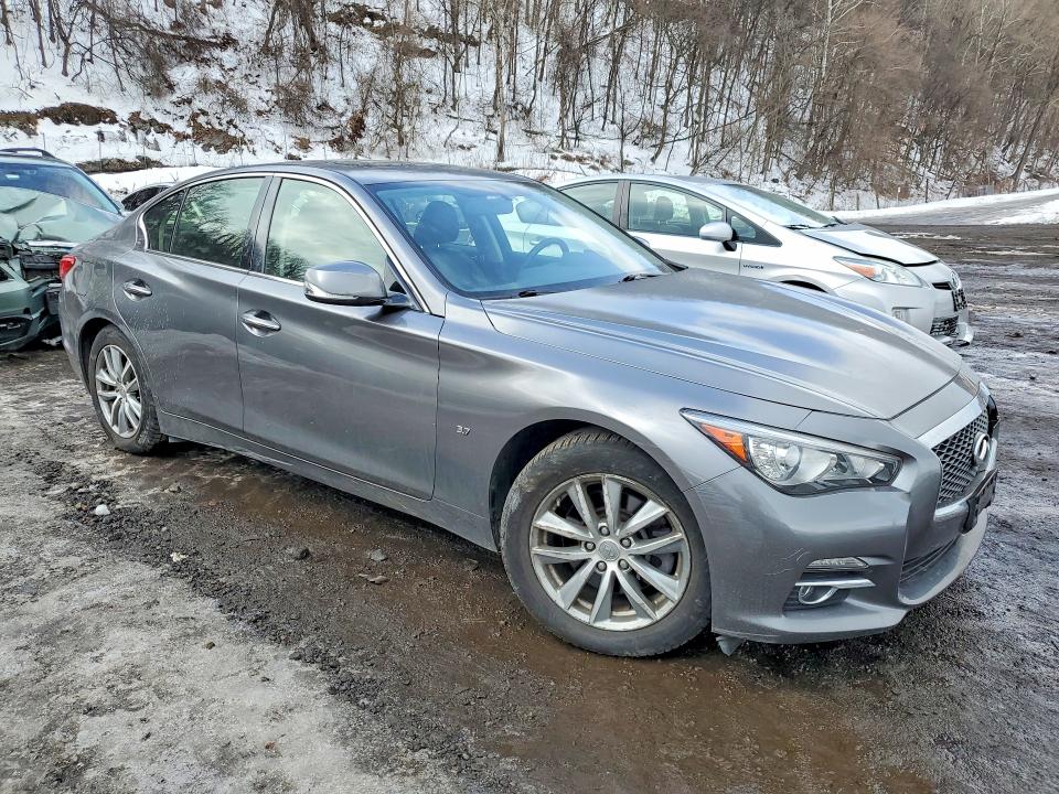 76604135 :رقم المزاد ، JN1BV7AR9FM394358 vin ، 2015 Infiniti Q50 مزاد بيع