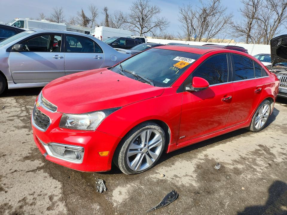 Продаж на аукціоні авто 2015 Chevrolet Cruze Ltz, vin: 1G1PG5SBXF7218588, номер лоту: 78180625