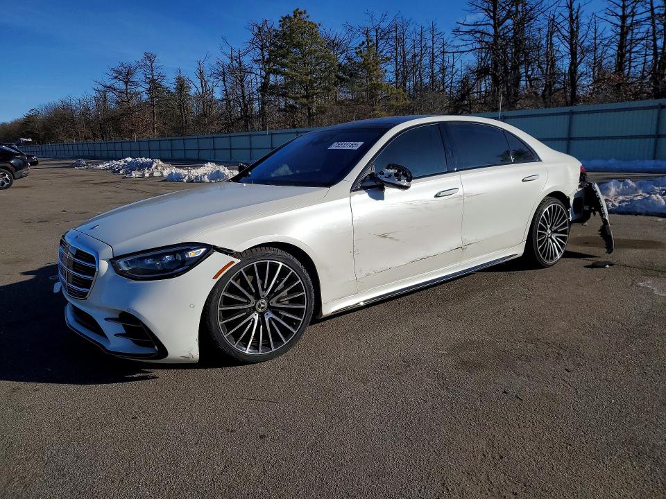 2023 Mercedes-benz S მანქანა იყიდება აუქციონზე, vin: W1K6G7GB7PA201586, აუქციონის ნომერი: 75515165