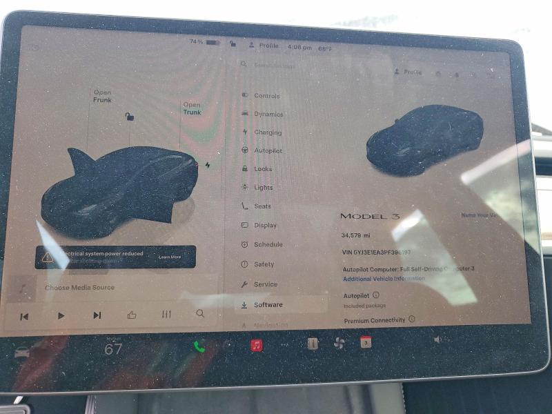 Aukcja sprzedaży 2023 Tesla Model 3, vin: 5YJ3E1EA3PF396197, numer aukcji: 75688285