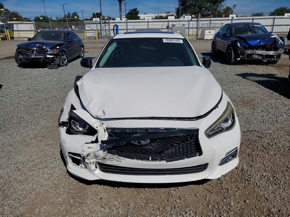 78983145 :رقم المزاد ، JN1BV7AP2FM344819 vin ، 2015 Infiniti Q50 مزاد بيع
