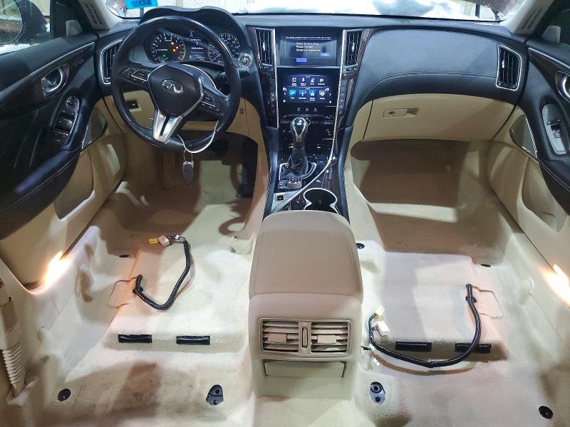 2018 Infiniti Q50 მანქანა იყიდება აუქციონზე, vin: JN1EV7AR6JM443683, აუქციონის ნომერი: 76755935