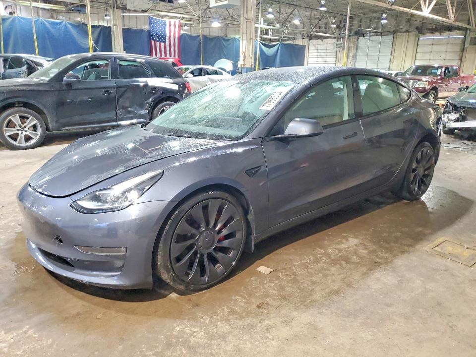 77968605 :رقم المزاد ، 5YJ3E1EC1PF399200 vin ، 2023 Tesla Model 3 مزاد بيع