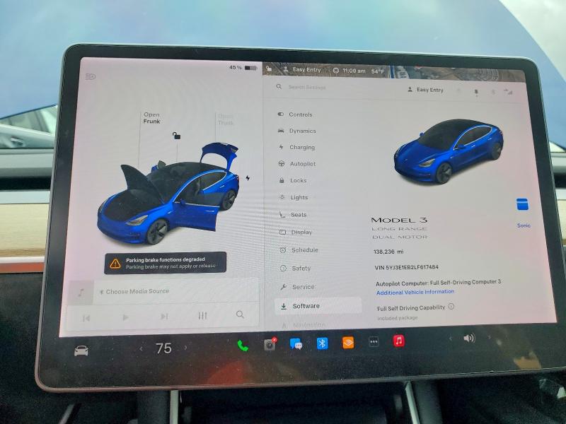 Продаж на аукціоні авто 2020 Tesla Model 3, vin: 5YJ3E1EB2LF617484, номер лоту: 77615295