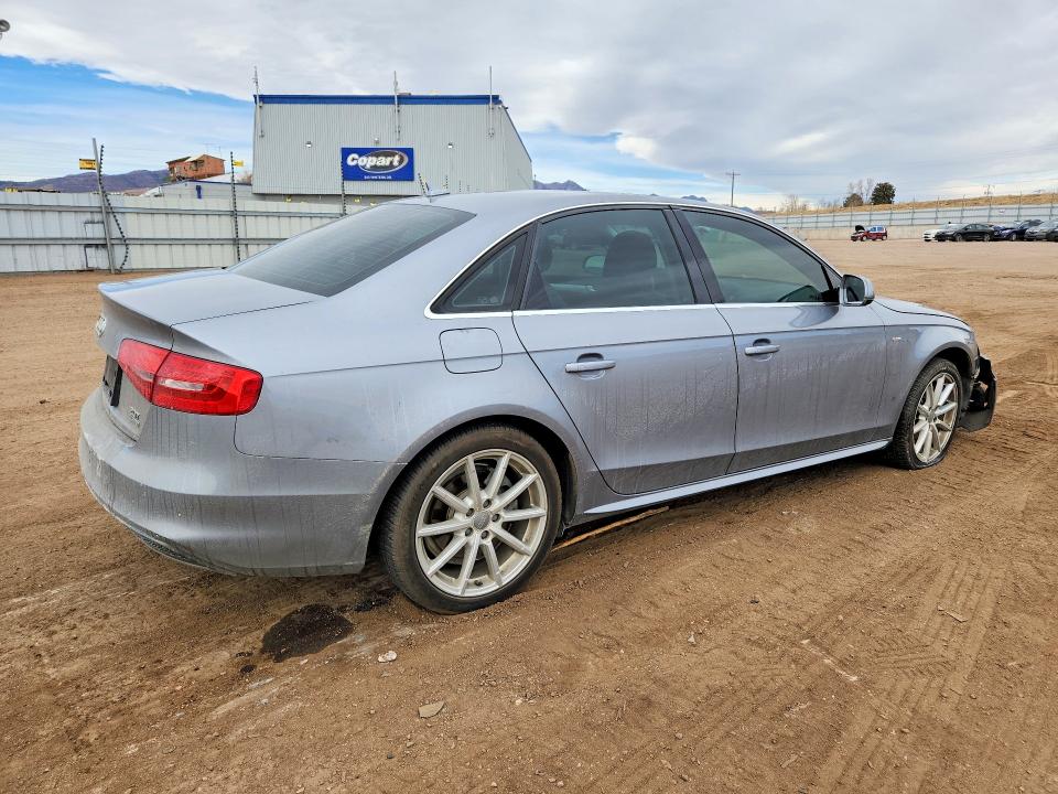 2015 Audi A4 მანქანა იყიდება აუქციონზე, vin: WAUBFAFL4FN046017, აუქციონის ნომერი: 78642545