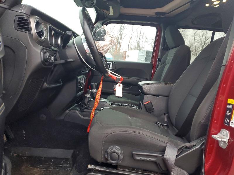 Продажа на аукционе авто 2021 Jeep Wrangler Unlimited, vin: 1C4HJXEG8MW769749, номер лота: 78027055