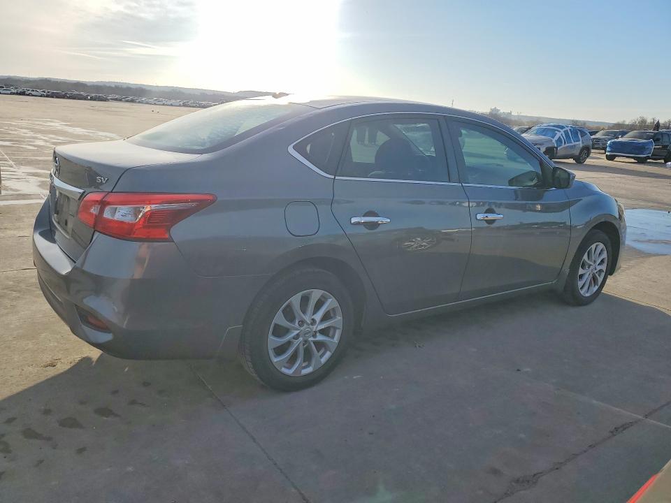76733555 :رقم المزاد ، 3N1AB7AP9JL624874 vin ، 2018 Niss Sentra Sv مزاد بيع