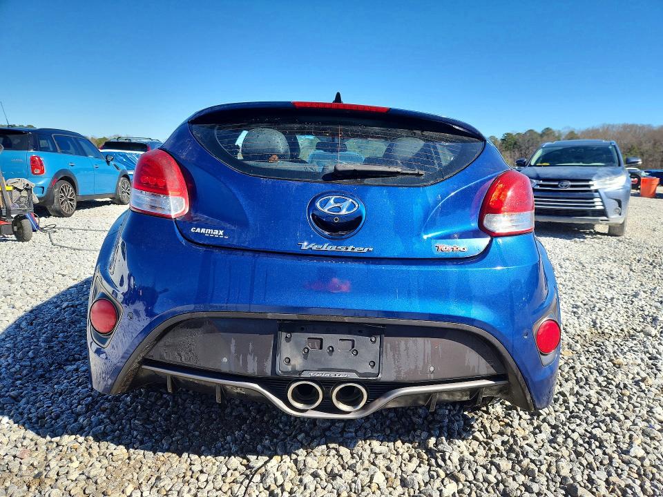 2016 Hyundai Veloster მანქანა იყიდება აუქციონზე, vin: KMHTC6AEXGU272233, აუქციონის ნომერი: 77768375