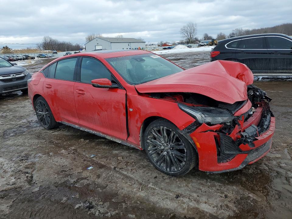 77424785 :رقم المزاد ، 1G6DU5RK2L0141246 vin ، 2020 Cadillac Ct5 مزاد بيع