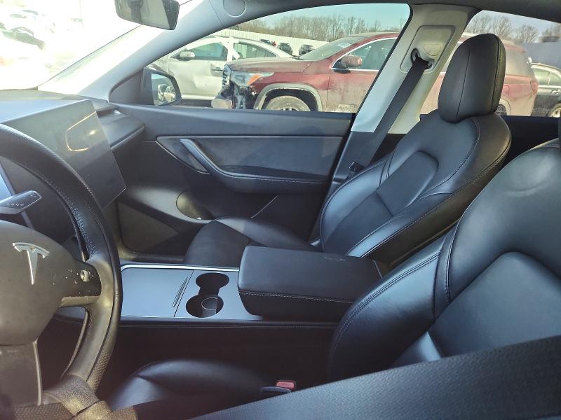 2021 Tesla Model Y მანქანა იყიდება აუქციონზე, vin: 5YJYGDEE0MF185569, აუქციონის ნომერი: 77391055
