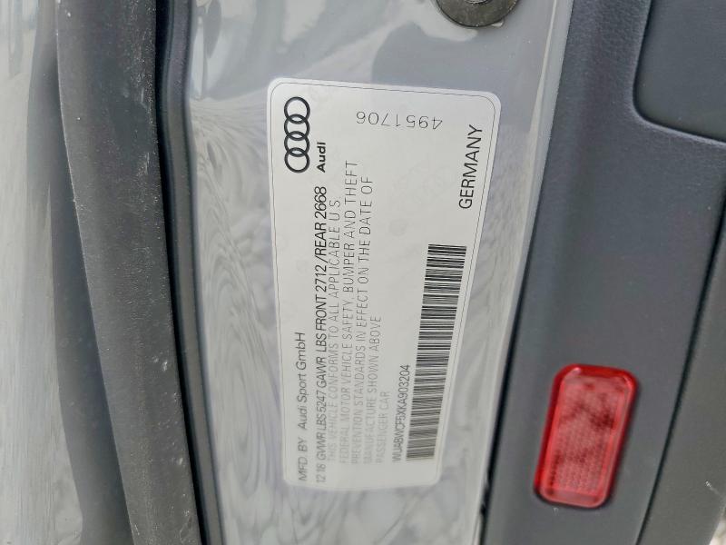 2019 Audi Rs5 მანქანა იყიდება აუქციონზე, vin: WUABWCF5XKA903204, აუქციონის ნომერი: 78279225