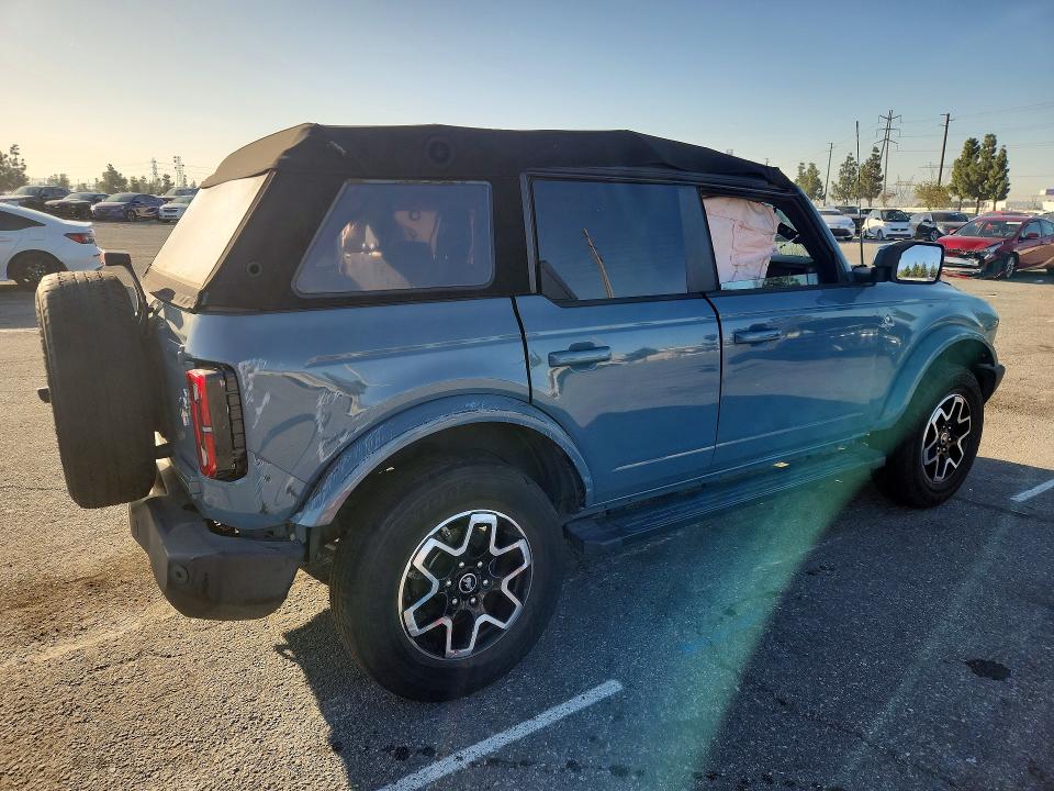 75442465 :رقم المزاد ، 1FMDE5BH5NLA90931 vin ، 2022 Ford Bronco مزاد بيع
