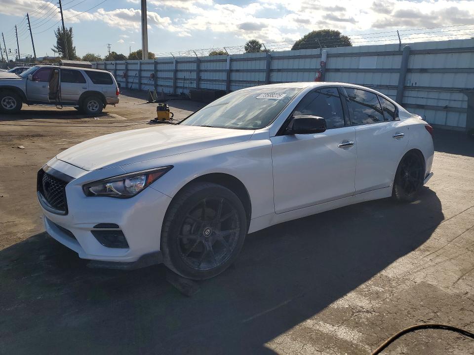 2015 Infiniti Q50 მანქანა იყიდება აუქციონზე, vin: JN1BV7AR2FM422453, აუქციონის ნომერი: 73588225