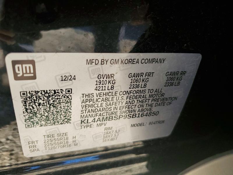 Продаж на аукціоні авто 2025 Buick Encore Gx, vin: KL4AMBSP9SB164850, номер лоту: 75174625