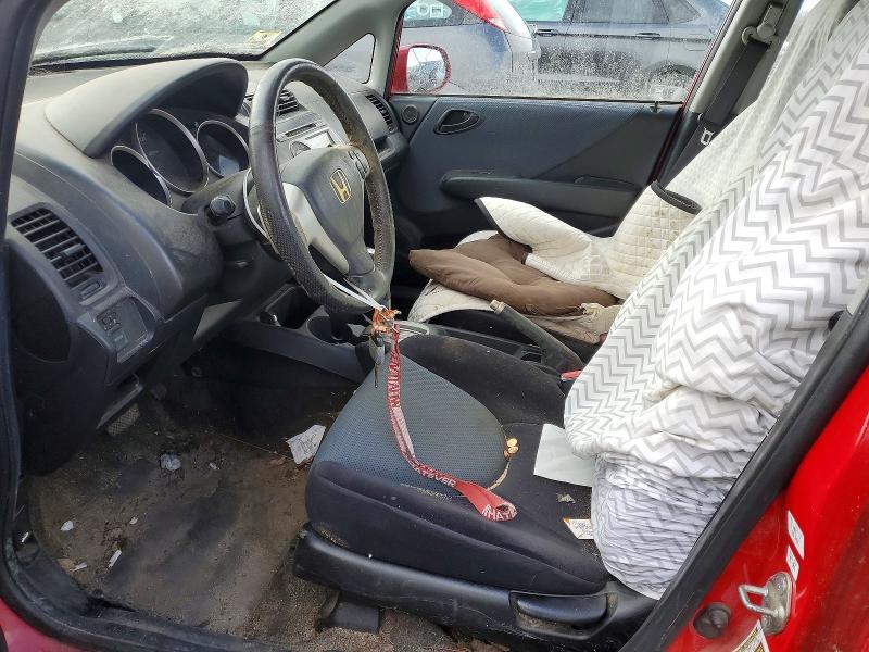 77491755 :رقم المزاد ، JHMGD38658S007957 vin ، 2008 Honda Fit مزاد بيع