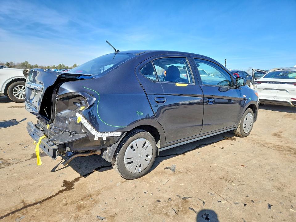 78181145 :رقم المزاد ، ML32FUFJ3RHF15805 vin ، 2024 Mitsubishi Mirage مزاد بيع