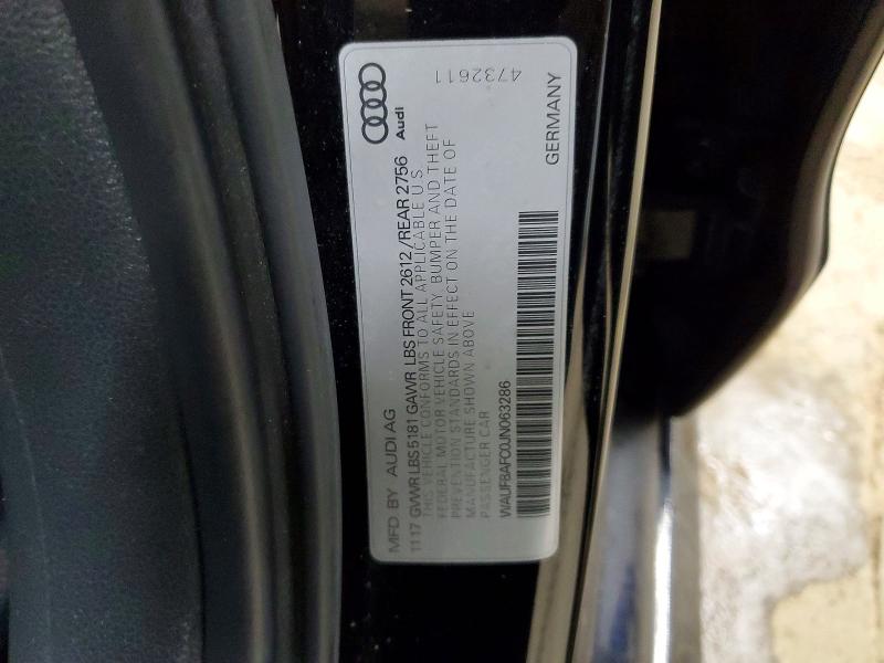Продажа на аукционе авто 2018 Audi A6, vin: WAUF8AFC0JN063286, номер лота: 97023115