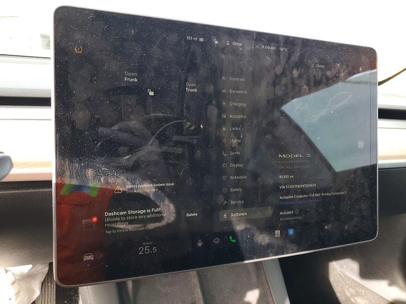 Aukcja sprzedaży 2022 Tesla Model 3, vin: 5YJ3E1EB2NF204628, numer aukcji: 78511105