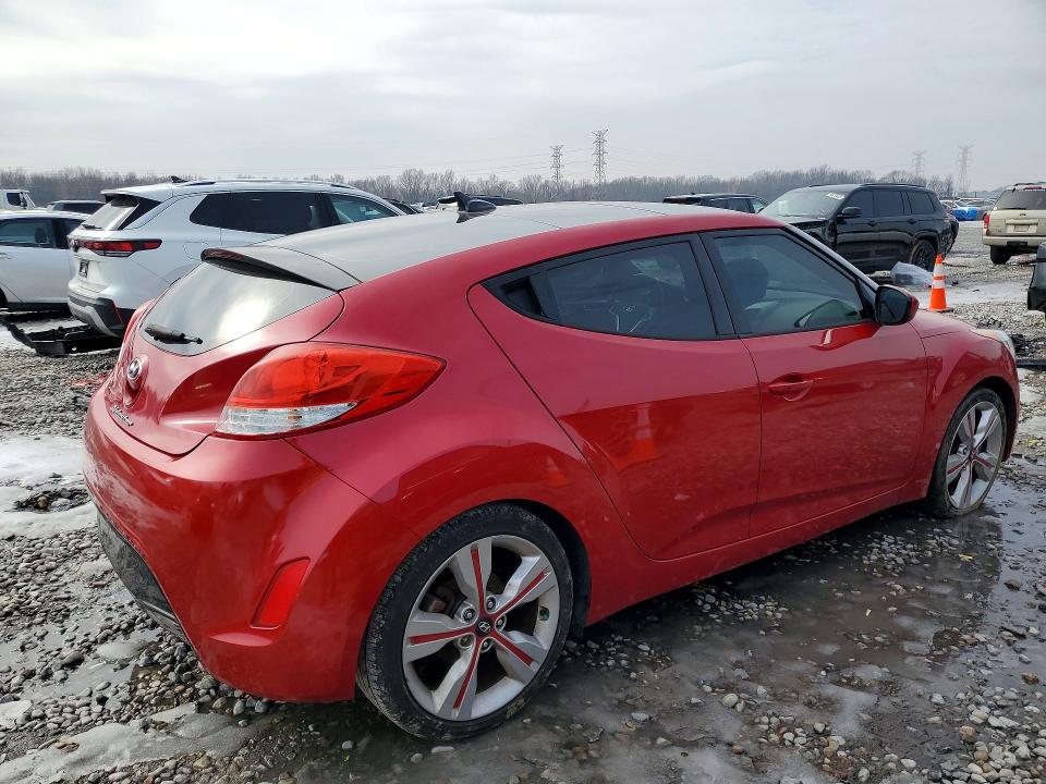 75398315 :رقم المزاد ، KMHTC6ADXHU321763 vin ، 2017 Hyundai Veloster مزاد بيع
