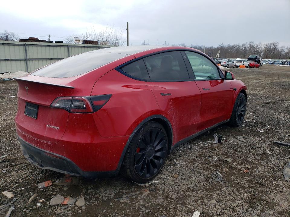 Продаж на аукціоні авто 2022 Tesla Model Y, vin: 7SAYGDEF6NF497215, номер лоту: 76949325