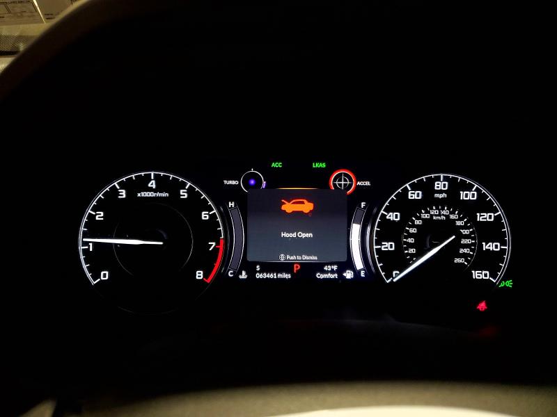 77145675 :رقم المزاد ، 5J8TC2H38ML005015 vin ، 2021 Acura Rdx مزاد بيع