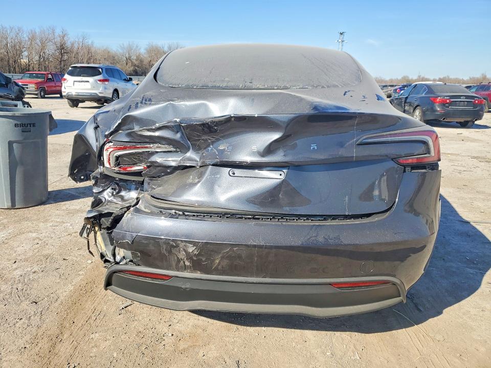 2025 Tesla Model 3 მანქანა იყიდება აუქციონზე, vin: 5YJ3E1EA4SF037885, აუქციონის ნომერი: 78577575