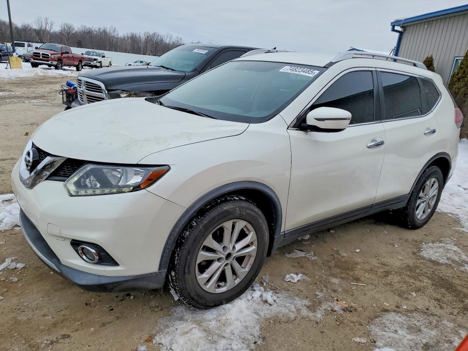 Aukcja sprzedaży 2016 Nissan Rogue, vin: KNMAT2MT1GP735518, numer aukcji: 74823485