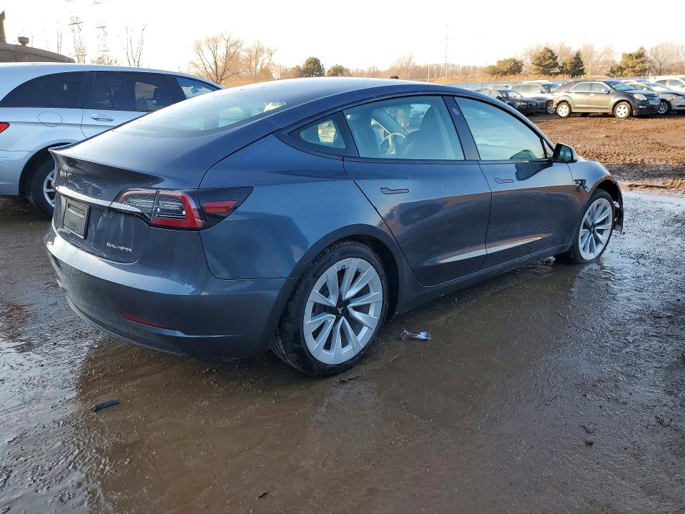 77184435 :رقم المزاد ، 5YJ3E1EB4MF906772 vin ، 2021 Tesla Model 3 مزاد بيع