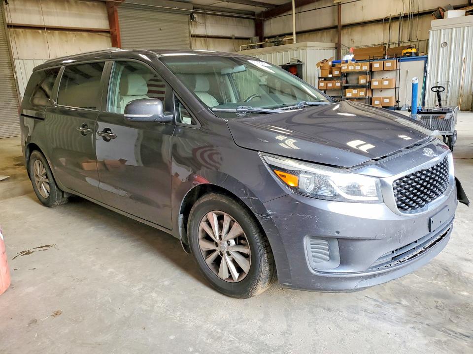 75933915 :رقم المزاد ، KNDMB5C10H6329089 vin ، 2017 Kia Sedona Lx مزاد بيع