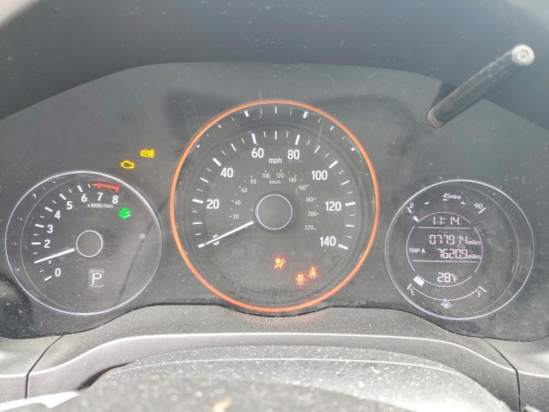 76232955 :رقم المزاد ، 3CZRU5H33KG715595 vin ، 2019 Honda Hr-v مزاد بيع