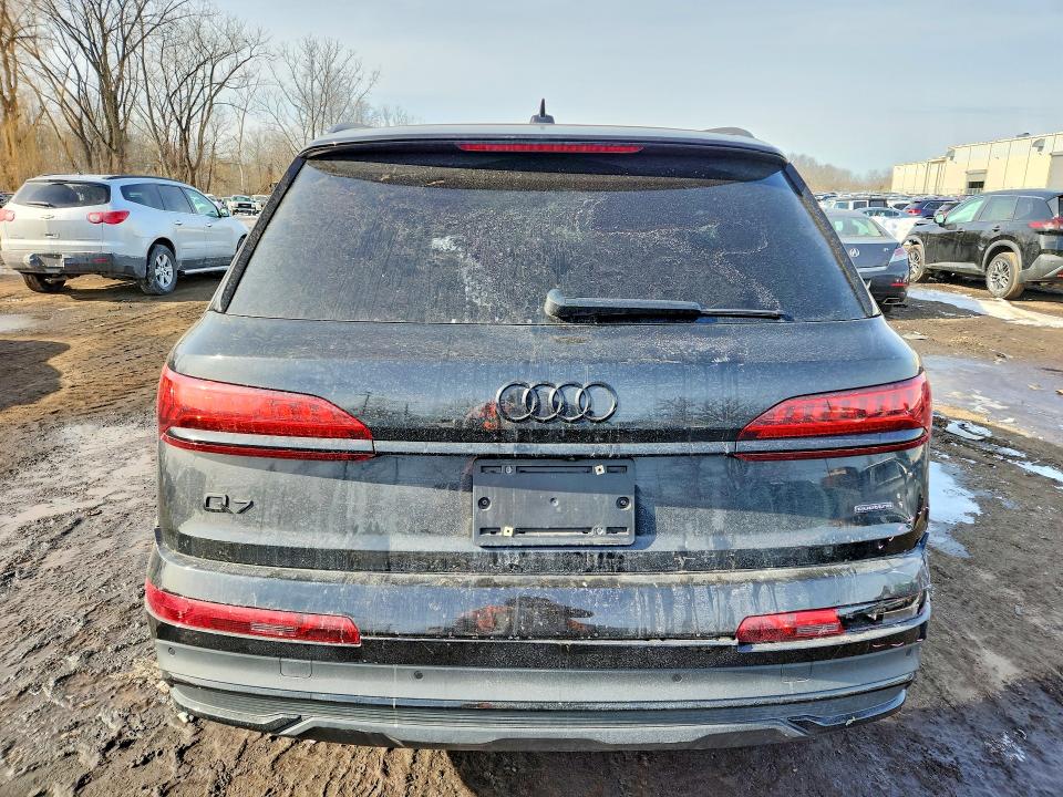 2022 Audi Q7 მანქანა იყიდება აუქციონზე, vin: WA1LXBF7XND008691, აუქციონის ნომერი: 76709675