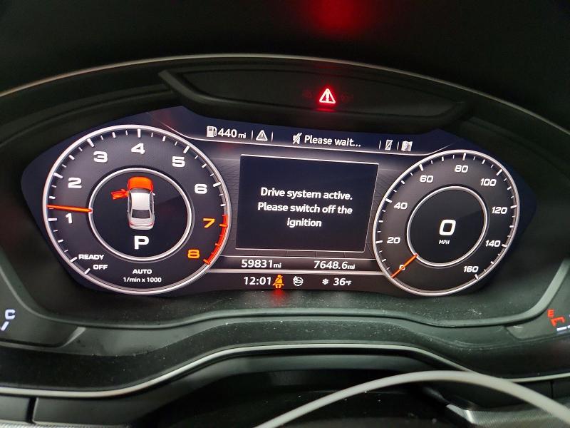 2018 Audi A4 მანქანა იყიდება აუქციონზე, vin: WAUENAF45JA231945, აუქციონის ნომერი: 78496775