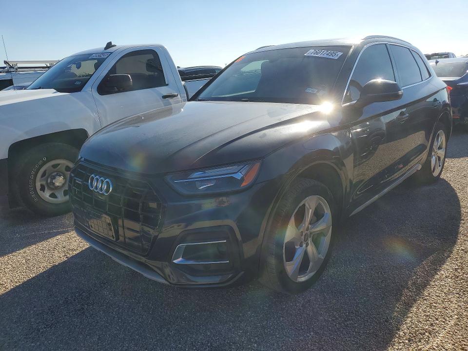 Aukcja sprzedaży 2021 Audi Q5 Premium, vin: WA1BAAFY4M2010205, numer aukcji: 76017495