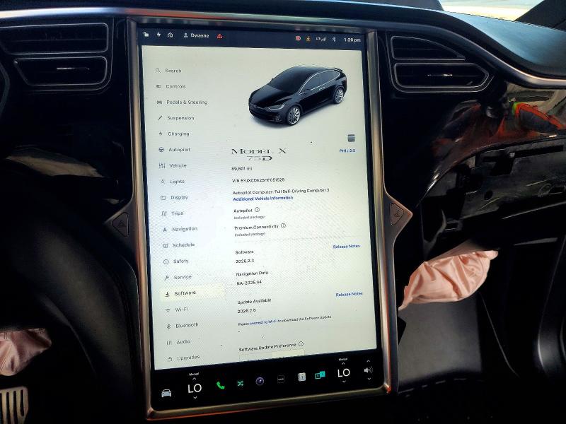 Aukcja sprzedaży 2017 Tesla Model X, vin: 5YJXCDE25HF051529, numer aukcji: 79113445