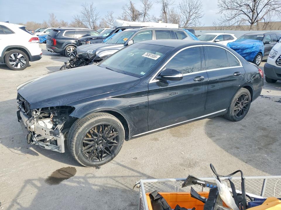 Auction sale of the 2015 Mercedes-benz C, vin: 55SWF4KB5FU047662, lot number: 76361555