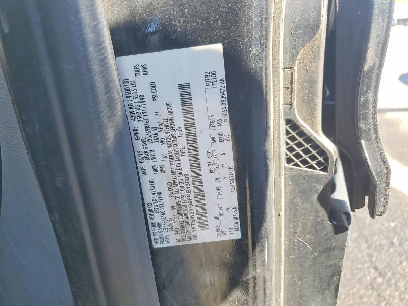 46238356 :رقم المزاد ، 1FTBW2YG9FKB13009 vin ، 2015 Ford Transit مزاد بيع