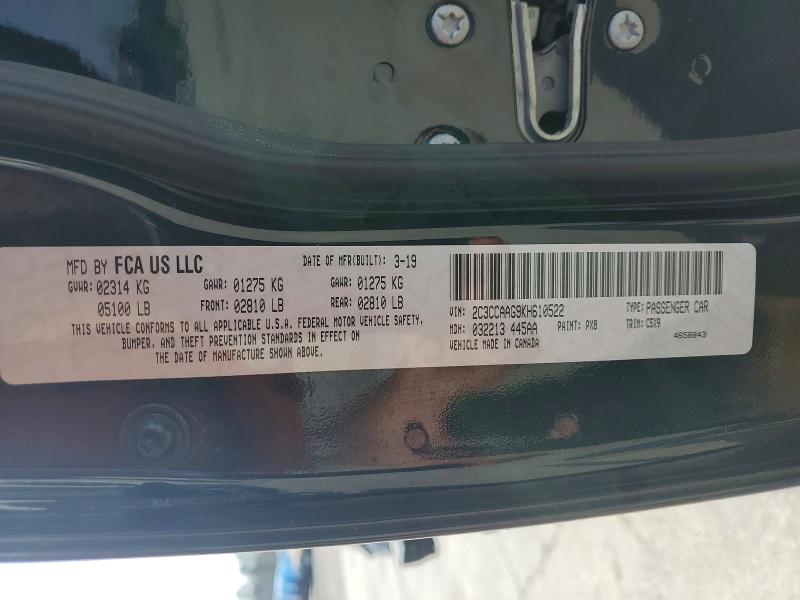 Продаж на аукціоні авто 2019 Chrysler 300, vin: 2C3CCAAG9KH610522, номер лоту: 78118545