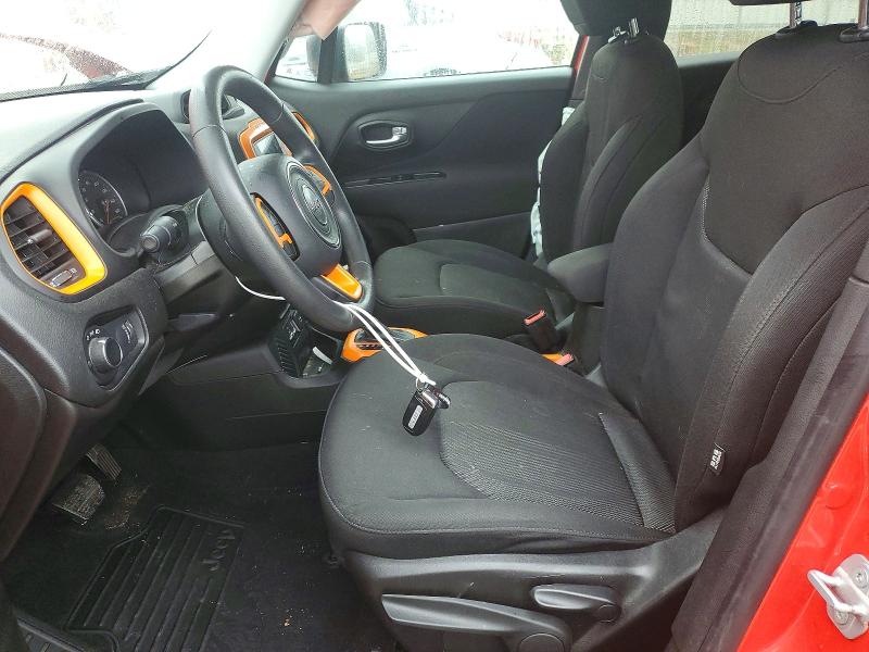 2017 Jeep Renegade მანქანა იყიდება აუქციონზე, vin: ZACCJAAB7HPG17997, აუქციონის ნომერი: 76006025