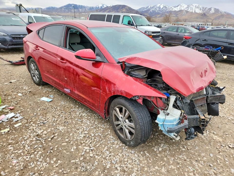 2017 Hyundai Elantra მანქანა იყიდება აუქციონზე, vin: KMHD84LF7HU142749, აუქციონის ნომერი: 76548445